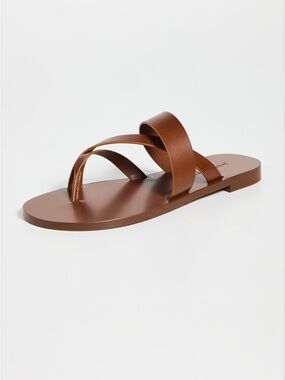 Jenni Kayne Scarlett Toe-Loop Sandal in Saddle(NWOT)